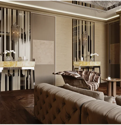 Двери и буазери фабрики Longhi в ЖК Баркли Парк