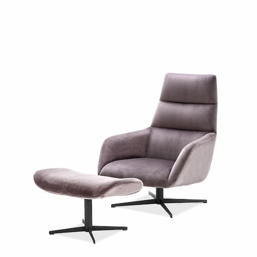 Купить Крутящееся кресло Swivel Chair & Ottoman Nautilus в интернет-магазине roooms.ru