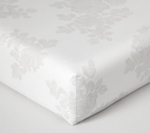 Купить Простыня  Monique Lhuiller Ethereal Lace Crib Fitted Sheet ,Ivory в интернет-магазине roooms.ru