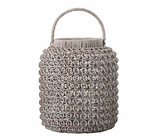 Купить Фонарь Mae Water Hyacinth Lantern With Handle в интернет-магазине roooms.ru