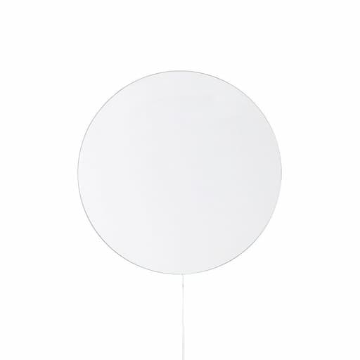 Купить Настенное зеркало Micro LED Round Mirror White в интернет-магазине roooms.ru