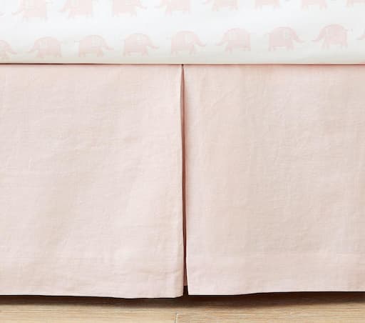 Купить Подзор для кроватки Linen Crib Skirt в интернет-магазине roooms.ru