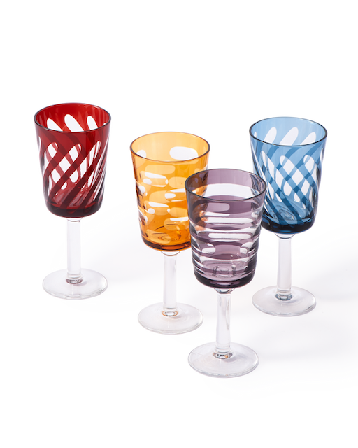 Купить Бокал для вина/Набор стаканов Tubular Wine Glasses в интернет-магазине roooms.ru