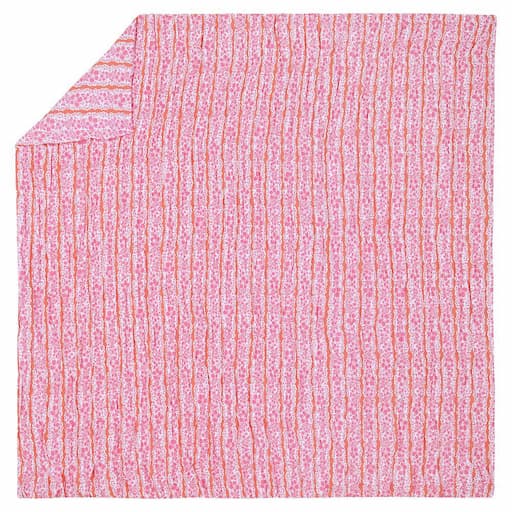 Купить Пододеяльник  Luau Ruched Duvet Cover Pink Multi в интернет-магазине roooms.ru