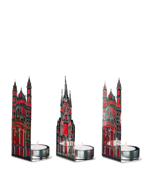 Купить Набор подсвечников Waxinelight Churches Red Light Set 3 в интернет-магазине roooms.ru