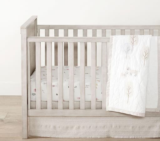 Купить Комплект постельного белья Dakota Woodland Baby Bedding Set of 3 - Quilt, Crib Sheet , Crib Skirt в интернет-магазине roooms.ru