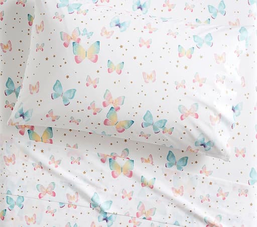 Купить Наволочка Gigi Butterfly Organic Sheet Set & Pillowcases - Extra Pillowcase в интернет-магазине roooms.ru