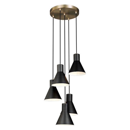 Купить Подвесной светильник Towner Five Light Cluster Pendant в интернет-магазине roooms.ru