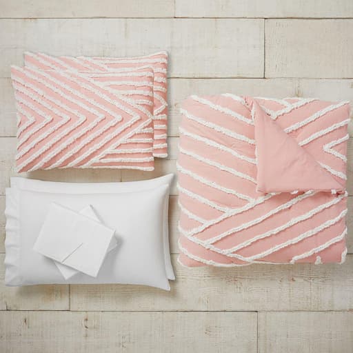 Купить Пододеяльник  Modern Artisan Comforter Bundle Set Bundle Nude Rose в интернет-магазине roooms.ru