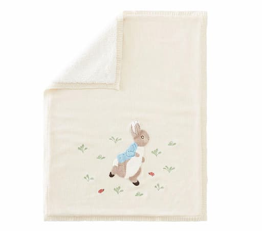 Купить Одеяло Peter Rabbit™ Heirloom Baby Blanket Ivory в интернет-магазине roooms.ru