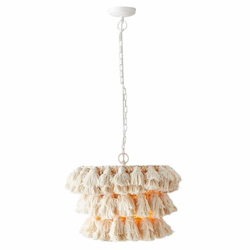 Купить Подвесной светильник Tassel Pendant Natural в интернет-магазине roooms.ru
