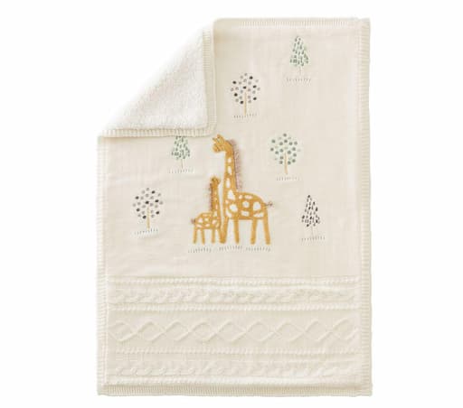 Купить Одеяло Giraffe Heirloom Baby Blanket Ivory Multi в интернет-магазине roooms.ru
