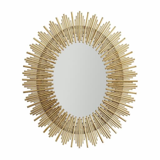 Купить Настенное зеркало Prescott Large Oval Mirror в интернет-магазине roooms.ru