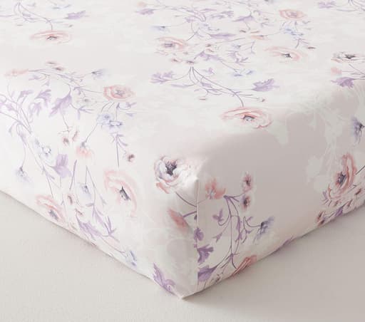 Купить Простыня  Monique Lhullier Organic Floral Crib Fitted Sheet Multi в интернет-магазине roooms.ru