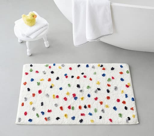 Купить Коврик для ванной Flecked Dot Bath Mat Multi в интернет-магазине roooms.ru