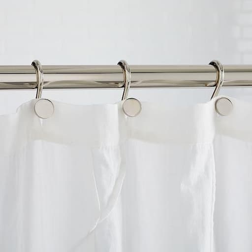 Купить Кольцо для душевой шторки Modern Shower Curtain Rings (Set of 12) в интернет-магазине roooms.ru