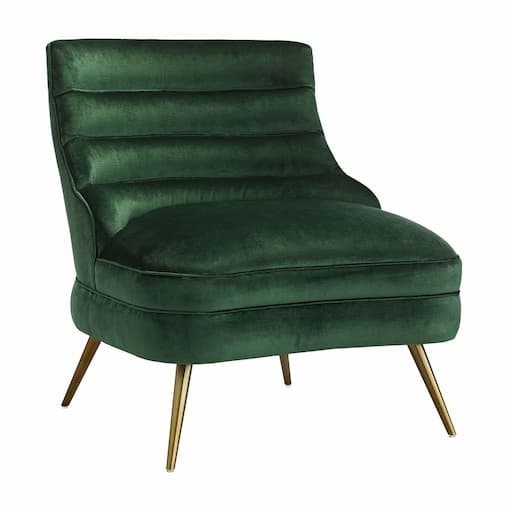 Купить Кресло Dune Chair Emerald Velvet в интернет-магазине roooms.ru