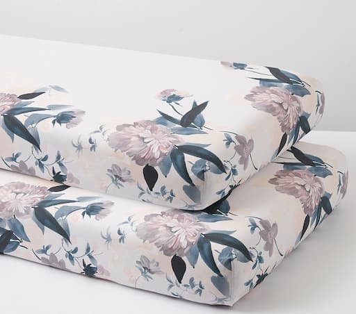 Купить Простыня  Organic Picture Perfect Simone Crib Fitted Sheet Lavender в интернет-магазине roooms.ru