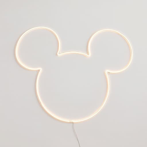 Купить Световые буквы Mickey Mouse Wall Light White в интернет-магазине roooms.ru