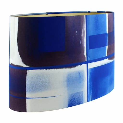 Купить Абажур Abstract Blue Cobalt в интернет-магазине roooms.ru