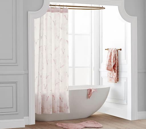 Купить Шторка для душа Monique Lhullier Organic Fairy Shower Curtain в интернет-магазине roooms.ru