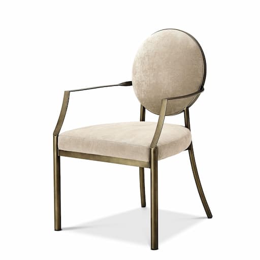 Купить Стул с подлокотником Dining Chair Scribe with arm в интернет-магазине roooms.ru