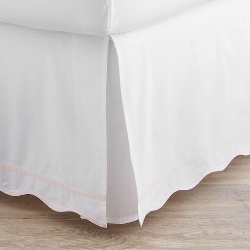 Купить Подзор для кроватки Classic Scallop Trim Organic Bedskirt в интернет-магазине roooms.ru