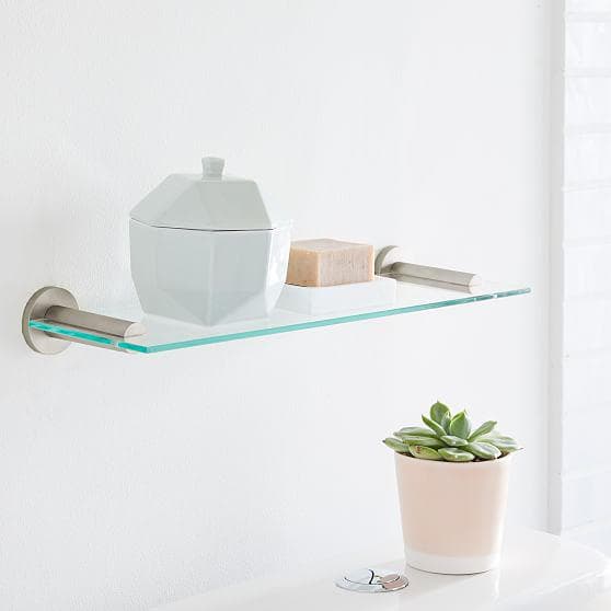 Купить Полочка для душа Modern Overhang Glass Bathroom Shelf в интернет-магазине roooms.ru