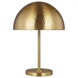 Burnished Brass Bulb(s) Included