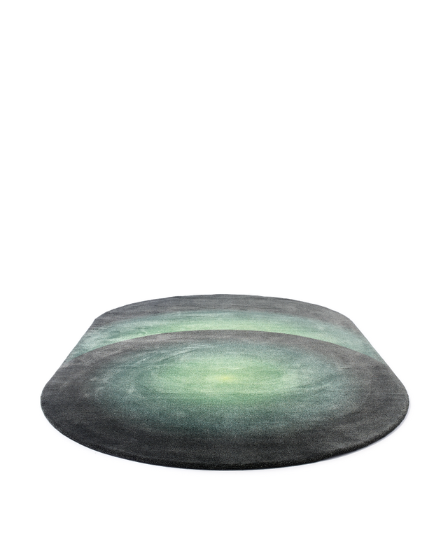 Dark green Backing made of recycled plasticsCarpet 100% recyclable