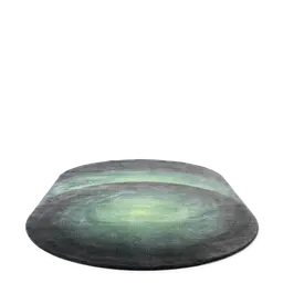 Dark green Backing made of recycled plasticsCarpet 100% recyclable