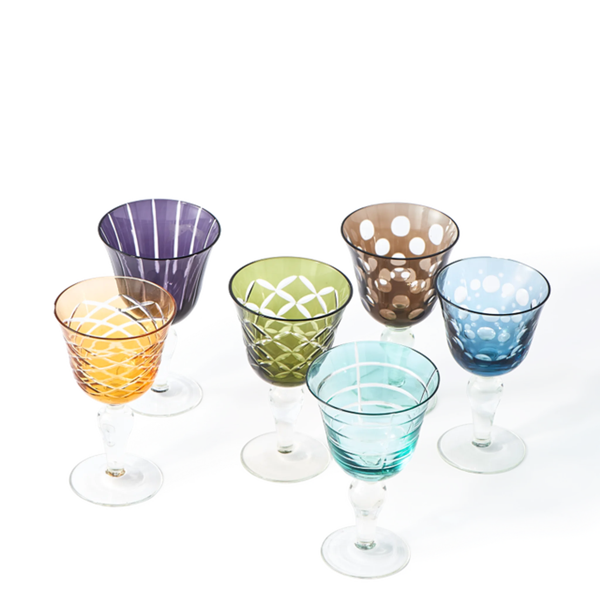 Купить Бокал для вина/Набор стаканов Cuttings Wine Glasses в интернет-магазине roooms.ru