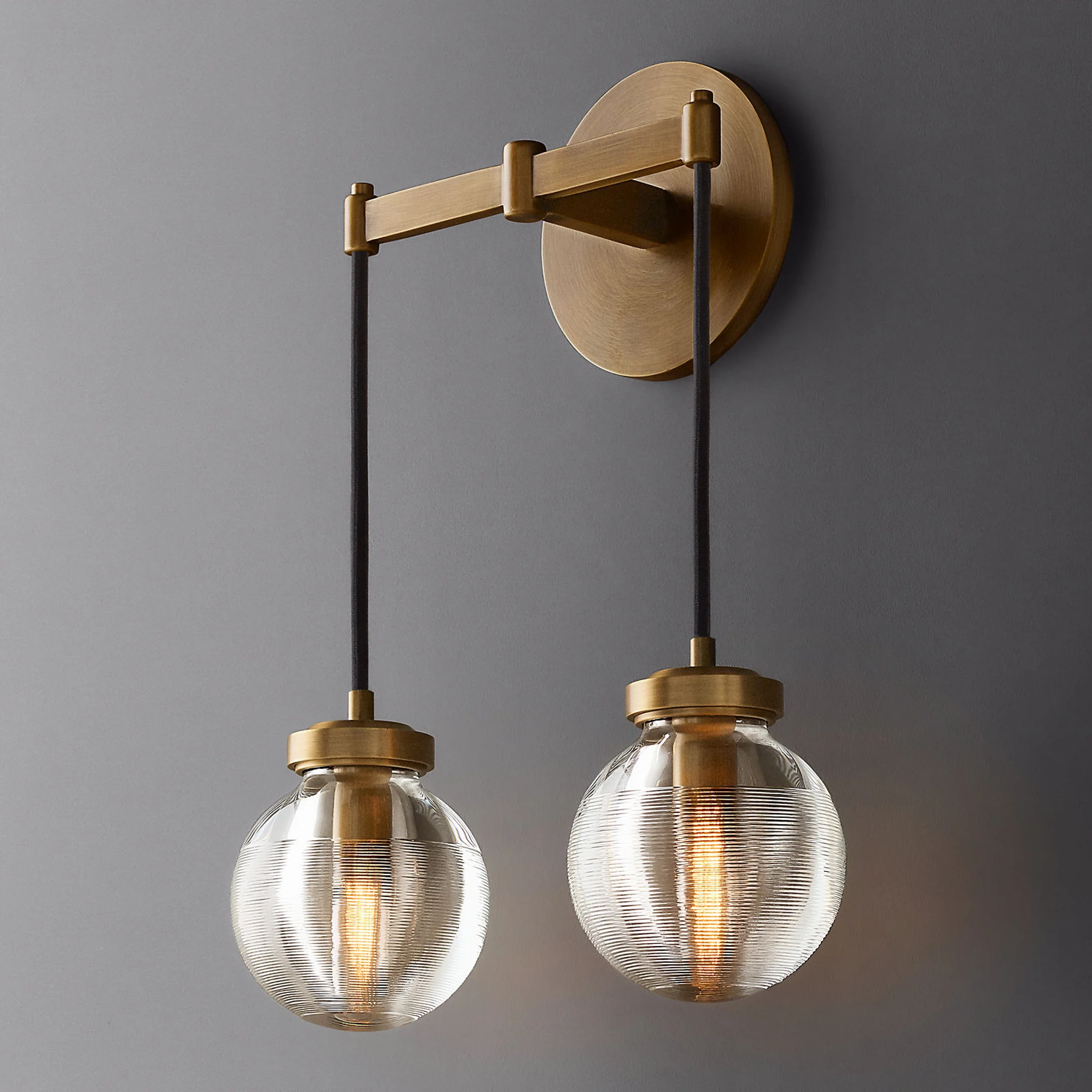 Купить Бра Pearl Double Sconce в интернет-магазине roooms.ru