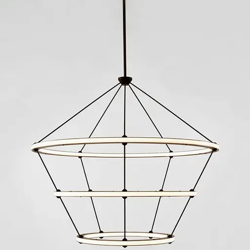 Купить Люстра Halo LED Chandelier в интернет-магазине roooms.ru