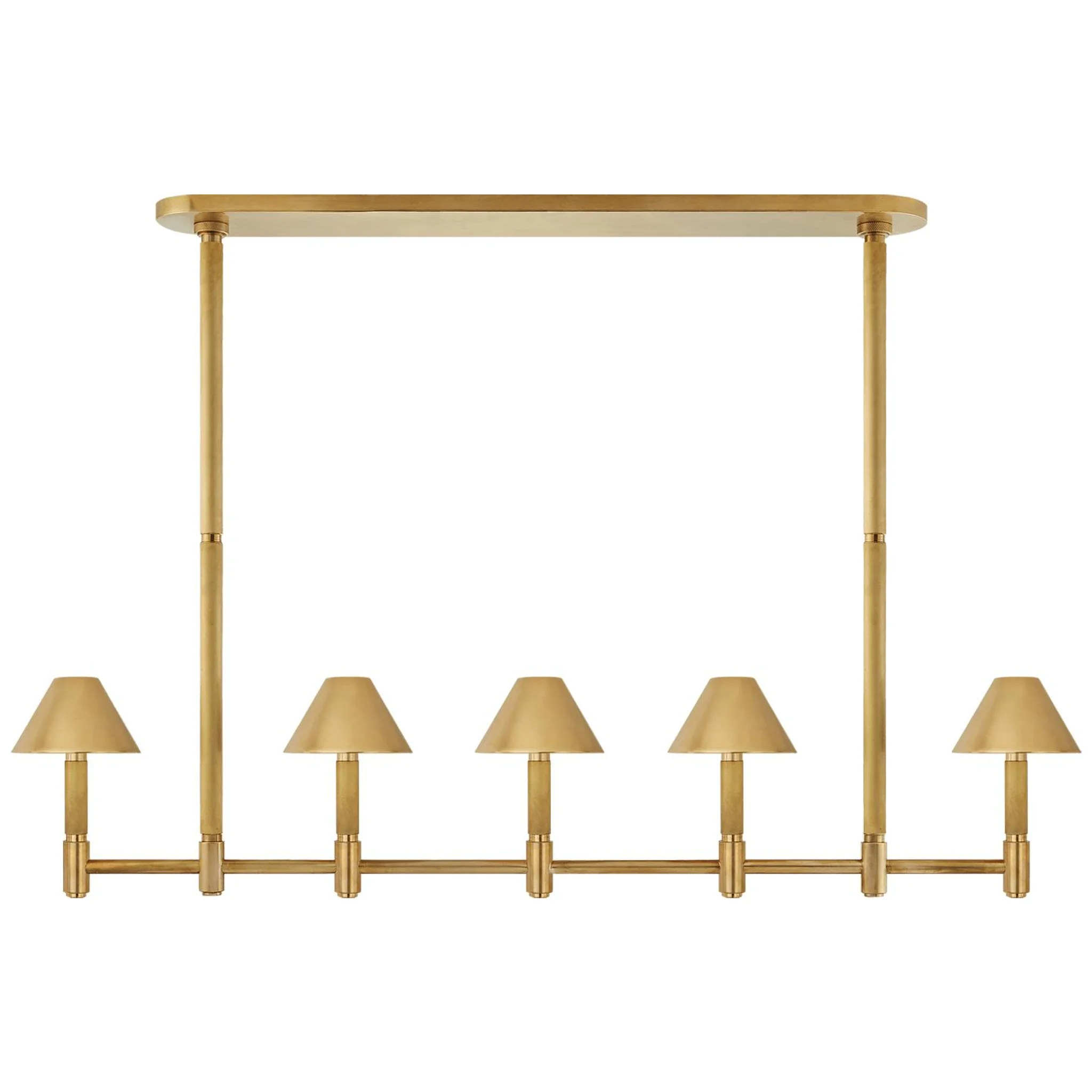 Купить Люстра Barrett Large Knurled Linear Chandelier в интернет-магазине roooms.ru
