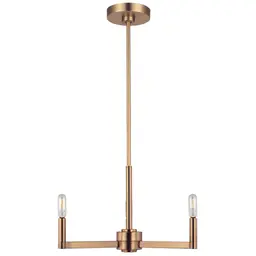 Satin Brass Bulb(s) Not Included