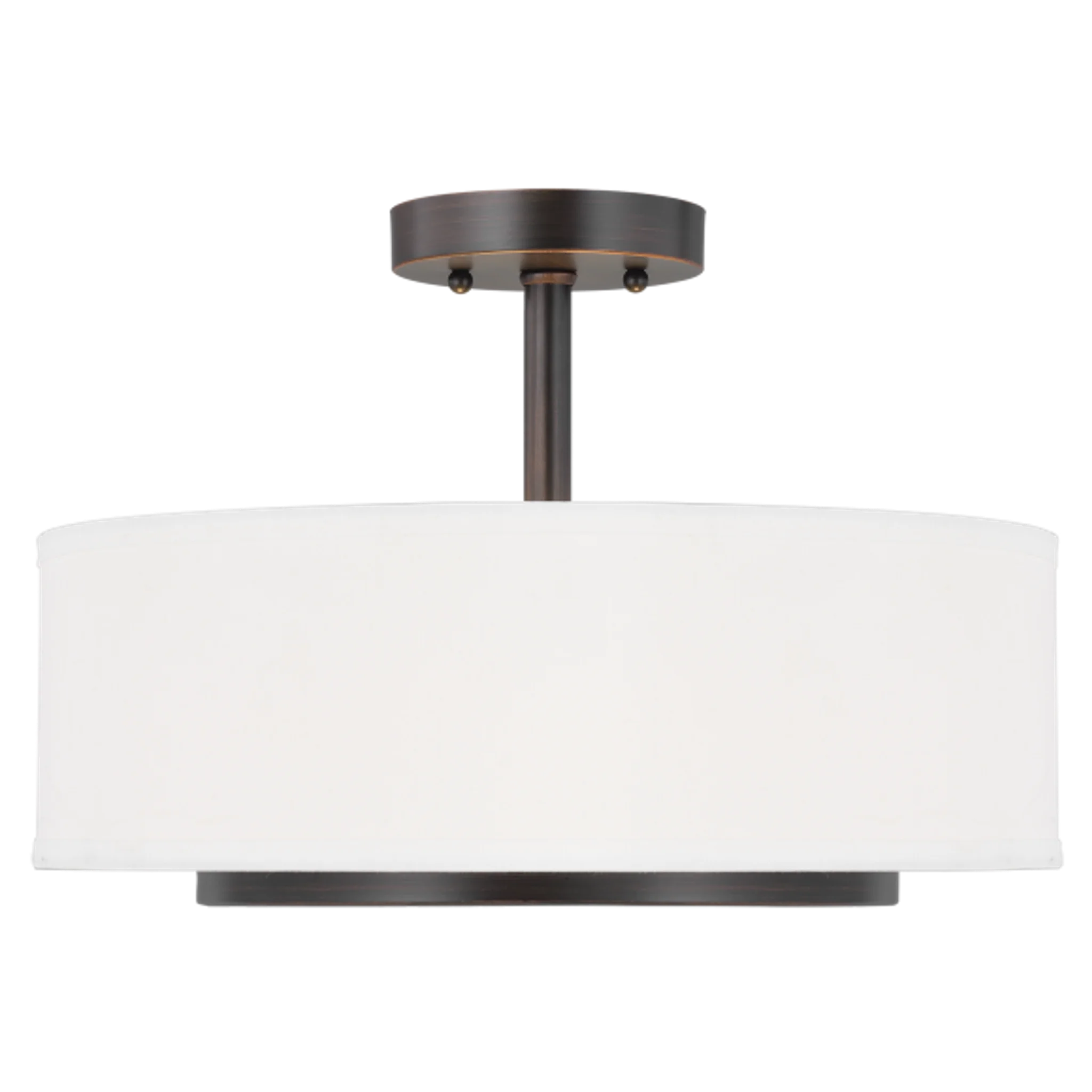 Купить Подвесной светильник Nance Two Light Semi-Flush Convertible Pendant в интернет-магазине roooms.ru