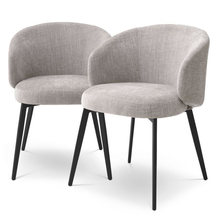 sisley grey | black finish legs