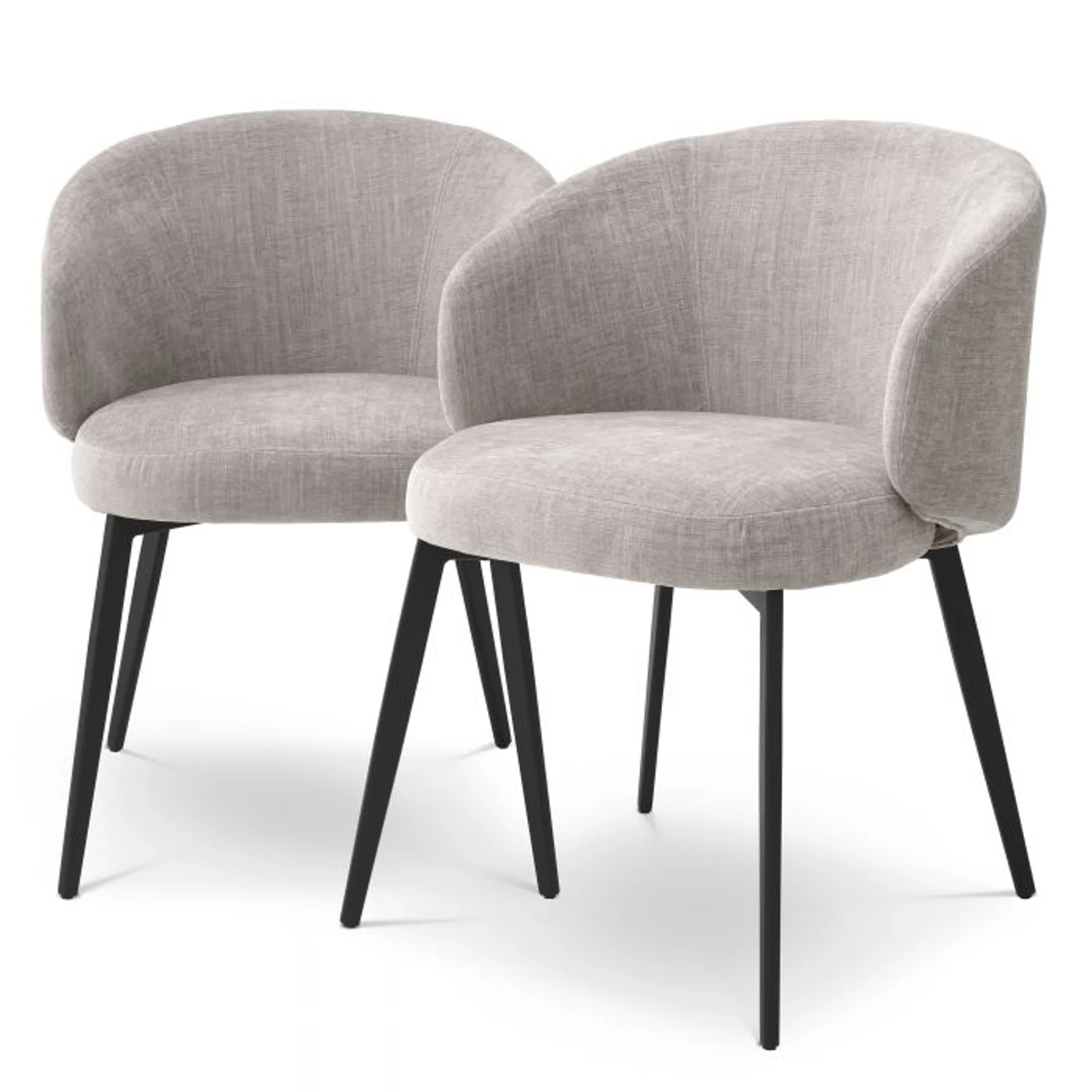 Купить Стул с подлокотником Dining Chair Lloyd with arm set of 2 в интернет-магазине roooms.ru