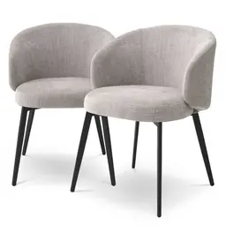 sisley grey | black finish legs