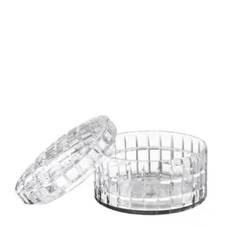 hand blown clear glass M