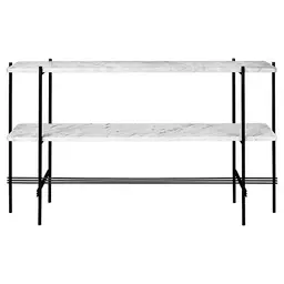 Black,White Carrara Marble,White Carrara Marble