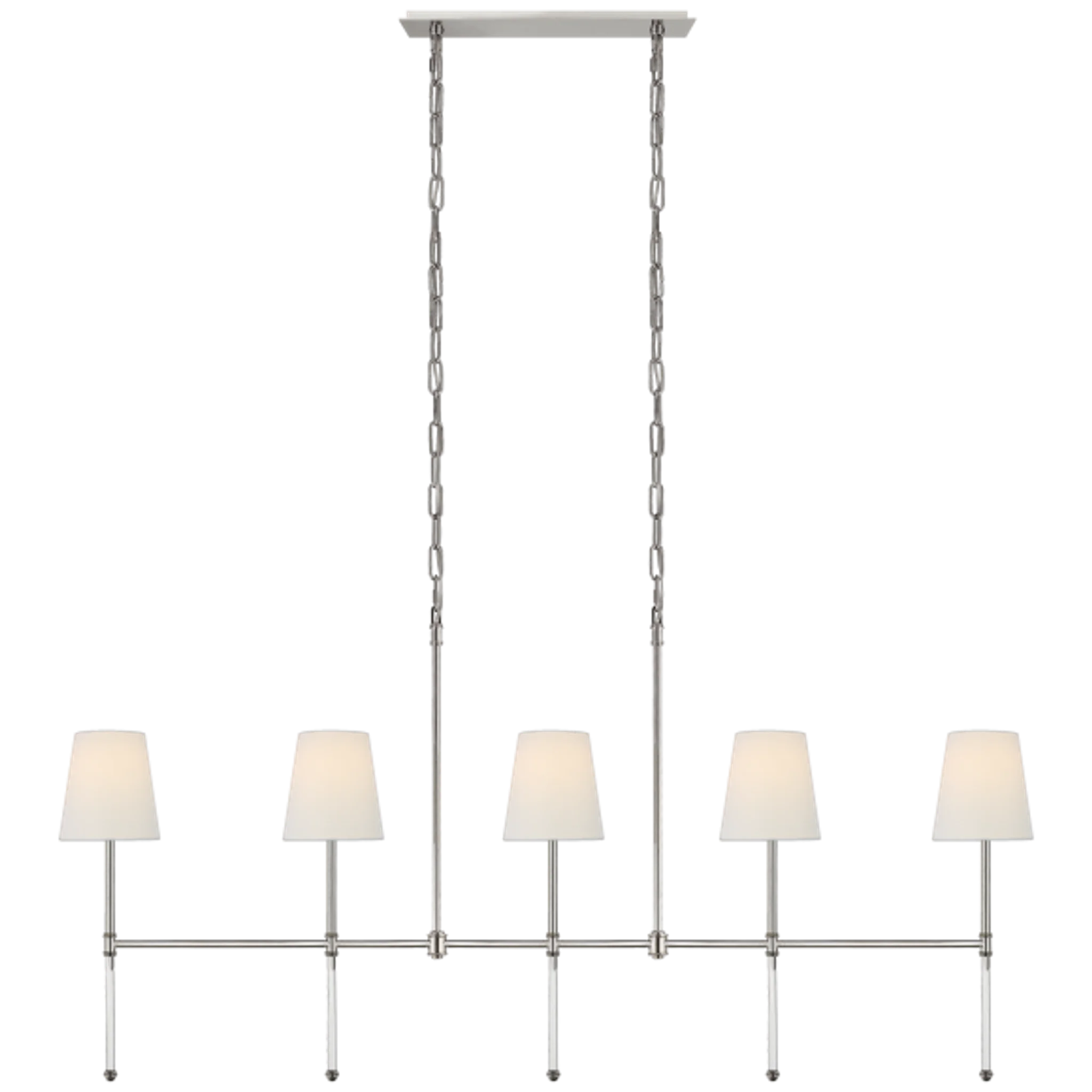 Купить Люстра Camille Medium Linear Chandelier в интернет-магазине roooms.ru