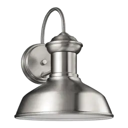 Satin Aluminum LED Bulb(s) Included