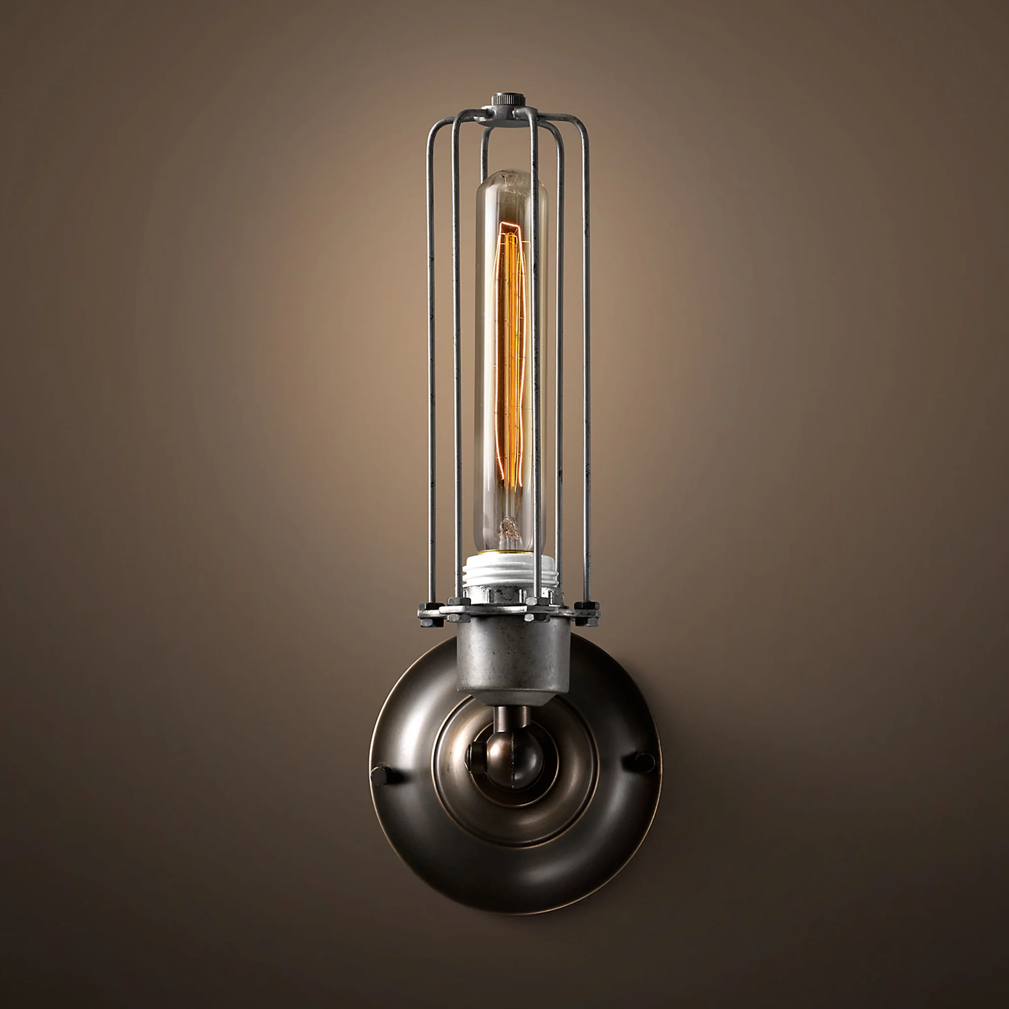 Купить Бра Edison Caged Sconce в интернет-магазине roooms.ru