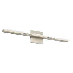 Satin Nickel 3 Light INTEGRATED LED 90 CRI 3000K 277V (T20/T24)