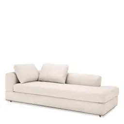 panama natural | polished stainless steel base left