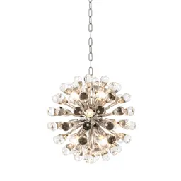 nickel finish | clear glass S
