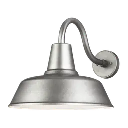 Weathered Pewter LED Bulb(s) Included