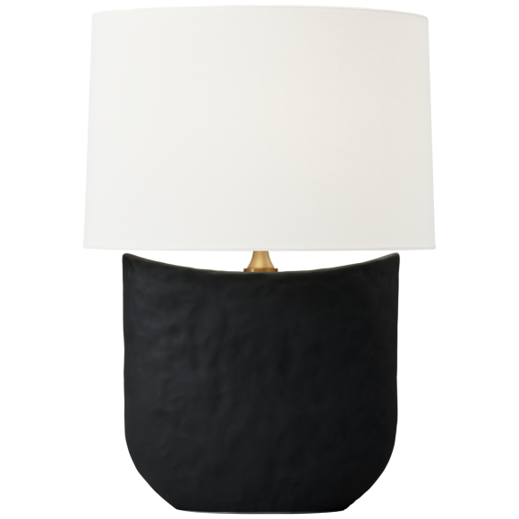 Rough Black Ceramic LED Bulb(s) Included